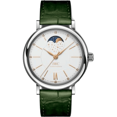 Portofino Automatic Moon Phase 37 Stainless Steel / Silver