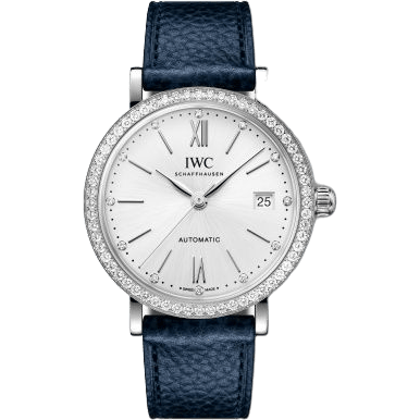 Portofino Automatic 37 Stainless Steel - Diamond / Silver