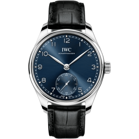 Portugieser Automatic 40 Stainless Steel / Blue / Alligator