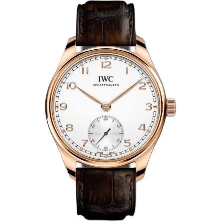 Portugieser Automatic 40 Rose Gold / Silver / Alligator
