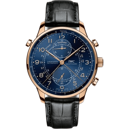 Portuguese Chrono-Rattrapante Red Gold / Blue / Boutique Milano