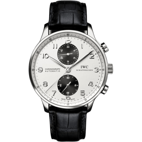 Portuguese Chrono-Automatic Stainless Steel / Panda