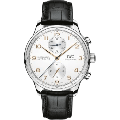 Portugieser Chronograph Stainless Steel / Silver - Rose