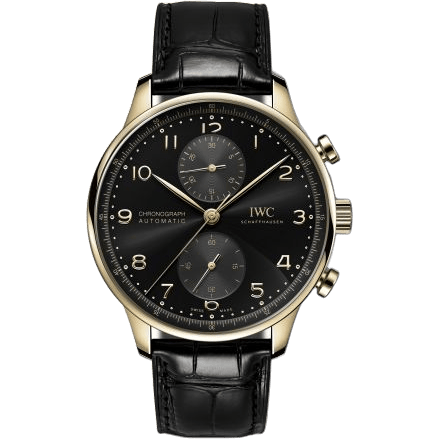 Portugieser Chronograph Rose Gold / Black