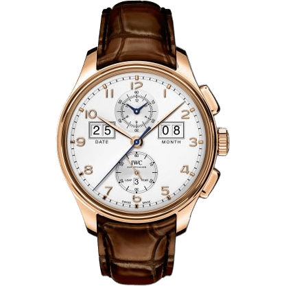 Portugieser Perpetual Calendar Digital Date-Month Edition "75th Anniversary" Red Gold / Silver