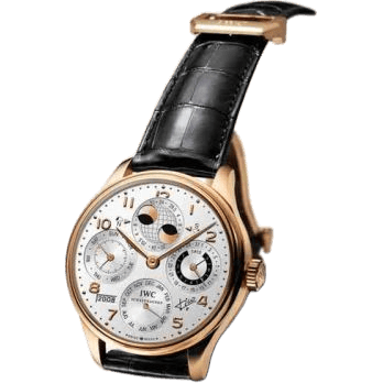 Portugieser Perpetual Calendar 5021 Luis Figo Rose Gold / Black
