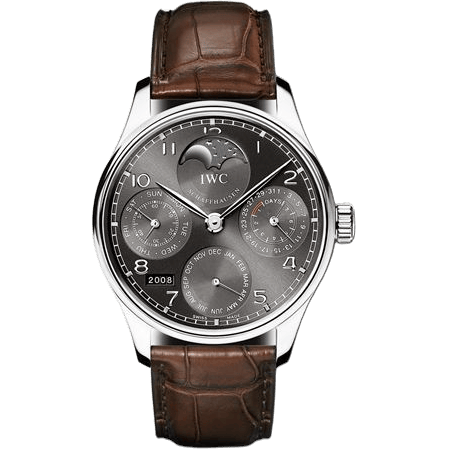 Portuguese Perpetual Calendar 5022 White Gold / Ardoise