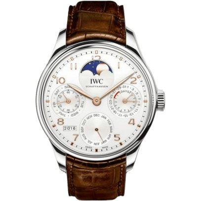 Portugieser Perpetual Calendar Single Moon Stainless Steel / Boutique Shanghai