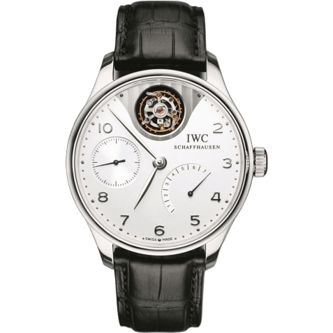 Portugieser Tourbillon Mystere Platinum / Silver