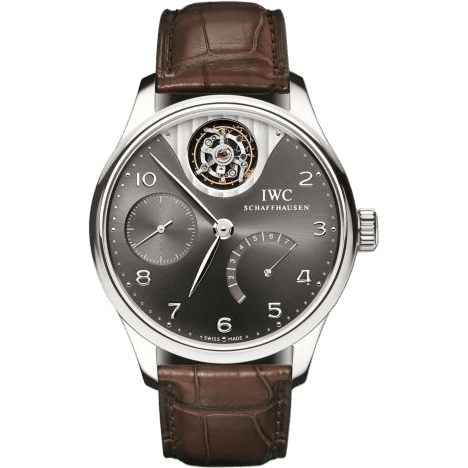 Portuguese Tourbillon Mystere White Gold / Ardoise
