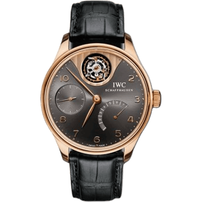 Portuguese Tourbillon Mystere Red Gold / Ardoise