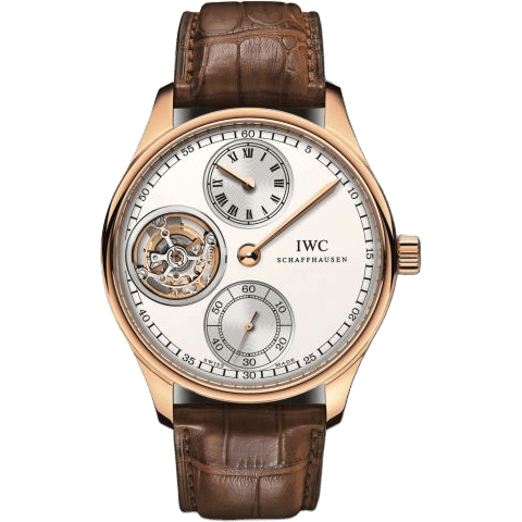 Portugieser Regulateur Tourbillon Rose Gold / Silver