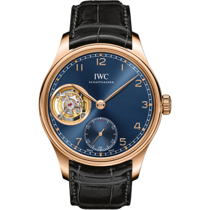 Portugieser Tourbillon Red Gold / Blue