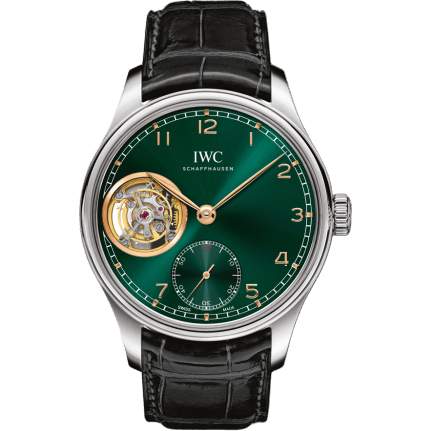 Portugieser Tourbillon Hand-Wound White Gold / Green / Middle East