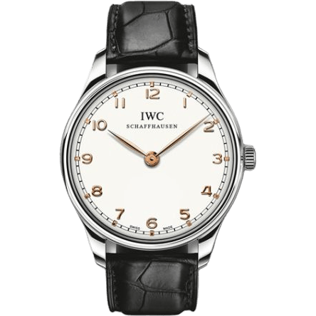 Portuguese Hand-wound Pure Classic Stainless Steel / Silver