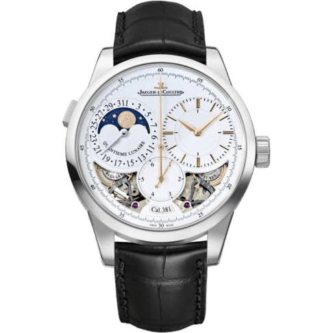 Duomètre à Quantième Lunaire 40.5 White Gold / Open