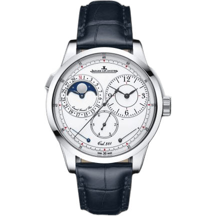 Duomètre à Quantième Lunaire 40.5 White Gold Enamel