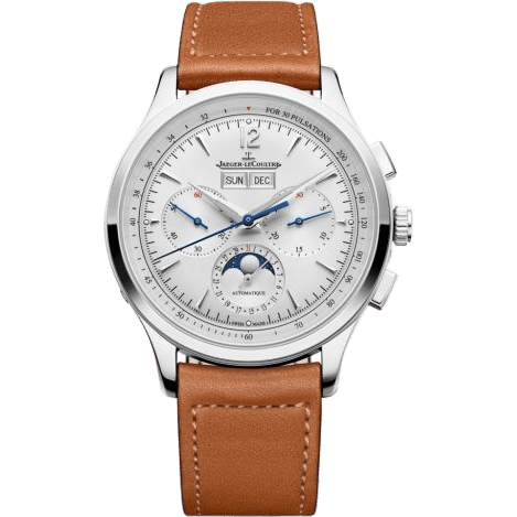 Master Control Chronograph Calendar Stainless Steel / Silver / Novonappa