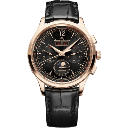 Master Control Chronograph Calendar Pink Gold / Black / Alligator