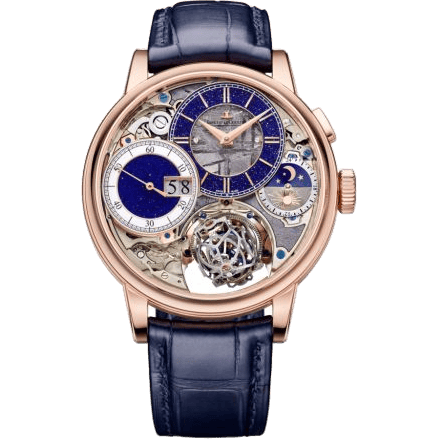 Master Grande Tradition Gyrotourbillon 3 Pink Gold / Blue