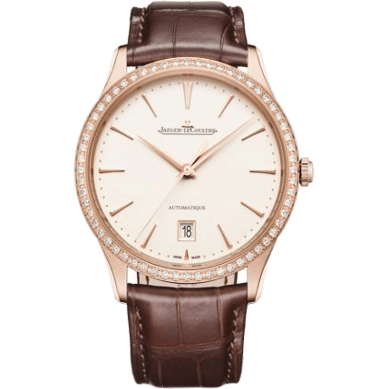 Master Ultra Thin Date Red Gold - Diamond / Eggshell / Alligator