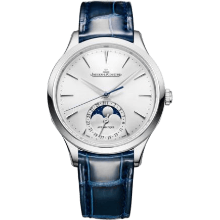 Master Ultra Thin Moon 36 Stainless Steel / Silver / Alligator