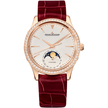 Master Ultra Thin Moon 34 Pink Gold / Diamond / Eggshell / Alligator