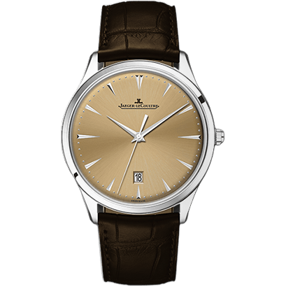 Master Ultra Thin Date Stainless Steel / Champagne