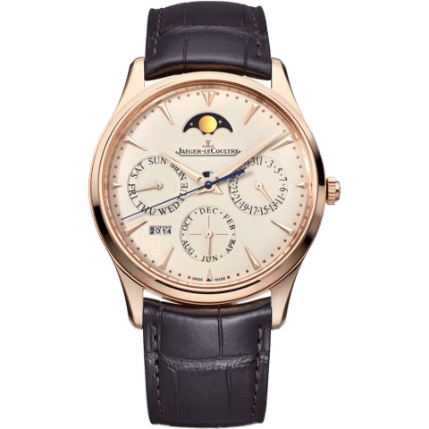 Master Ultra Thin Perpetual Pink Gold / Eggshell / Alligator