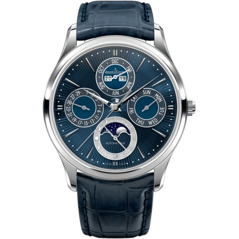 Master Ultra Thin Perpetual White Gold / Blue Enamel