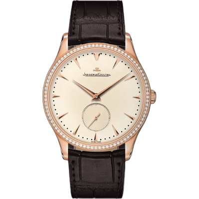 Master Ultra Thin Small Second Pink Gold Diamond 40