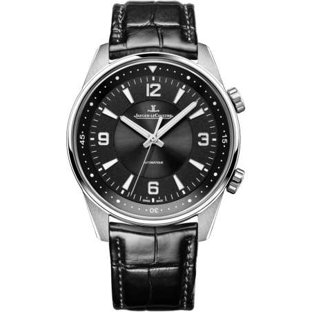 Polaris Automatic Stainless Steel / Black / Alligator