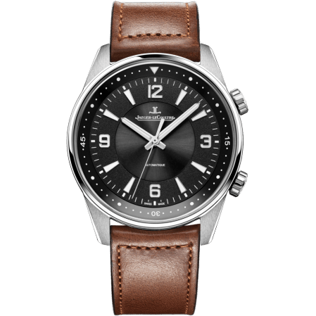 Polaris Automatic Stainless Steel / Black / Calf