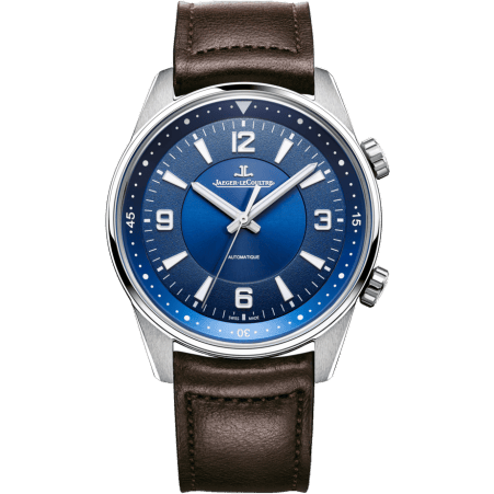Polaris Automatic Stainless Steel / Blue / Calf