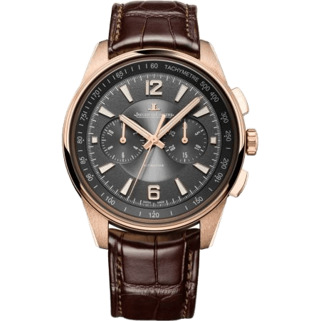 Polaris Chronograph Pink Gold / Grey / Alligator