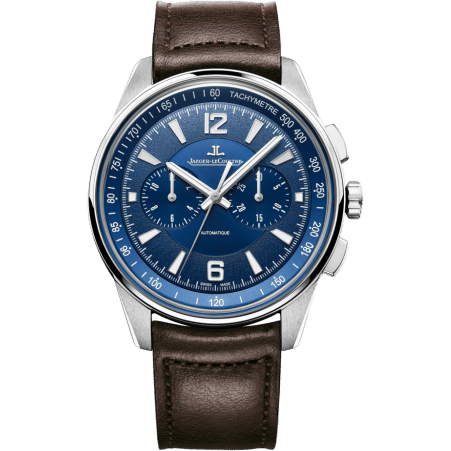 Polaris Chronograph Stainless Steel / Blue / Calf