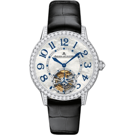 Rendez-Vous Tourbillon White Gold Mother of Pearl Blue