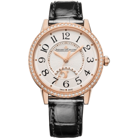 Rendez-Vous Night & Day Medium Pink Gold - Diamond / Silver / Alligator