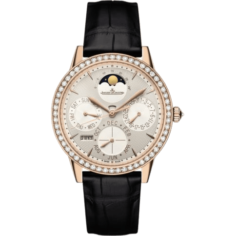 Rendez-Vous Perpetual Calendar Pink Gold / Silver / Alligator