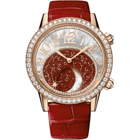 Rendez-Vous Moon Pink Gold - Diamond / MOP - Red Aventurine
