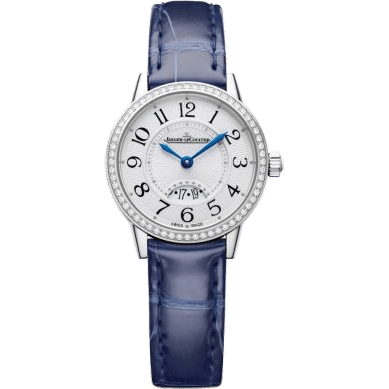 Rendez-Vous Date Small Quartz Stainless Steel - Diamond / Silver / Alligator