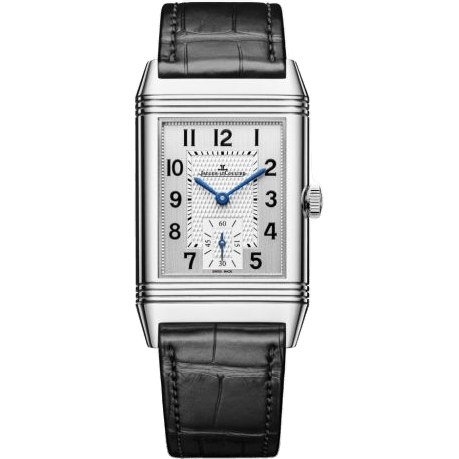 Reverso Classic Medium Duoface Small Seconds Stainless Steel / Silver