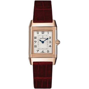 Reverso Duetto Pink Gold Brown Strap