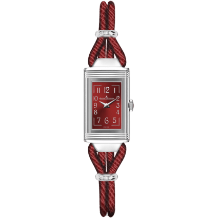 Reverso One Cordonnet Stainless Steel / Red