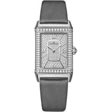 Grande Reverso Lady Ultra Thin Duetto Duo White Gold Diamond