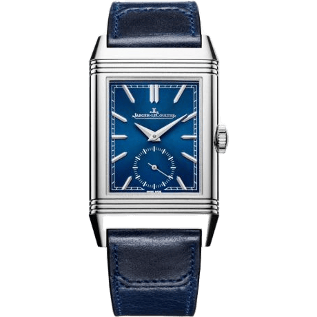 Reverso Tribute Small Seconds Stainless Steel / Blue / Fagliano