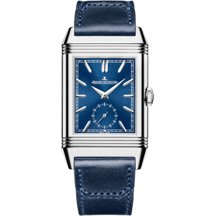 Reverso Tribute Duoface Stainless Steel / Blue / Fagliano