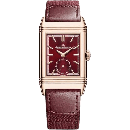 Reverso Tribute Small Seconds Pink Gold / Burgundy / Fagliano