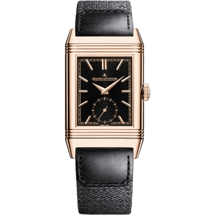 Reverso Tribute Small Seconds Pink Gold / Black / Fagliano
