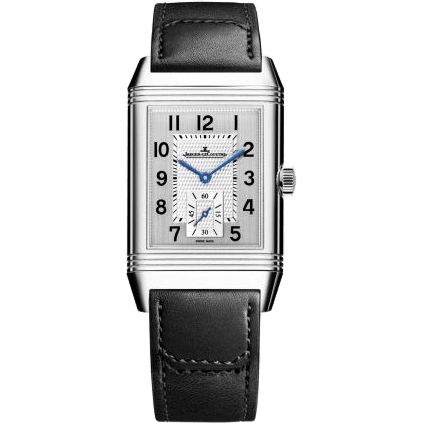 Reverso Classic Large Monoface Small Seconds Stainless Steel / Silver / Fagliano